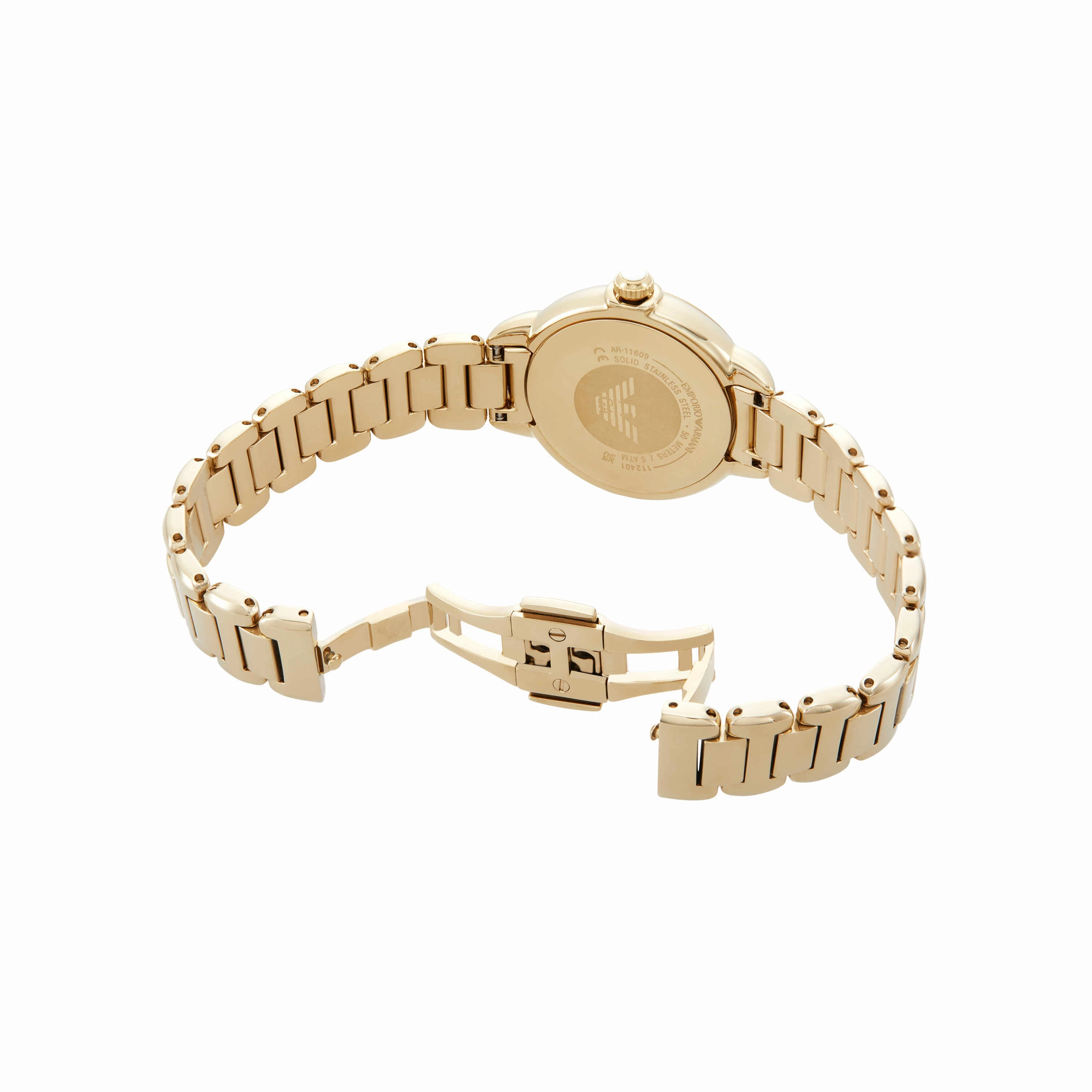 Emporio Armani Gold Tone Analogue Watch AR11609