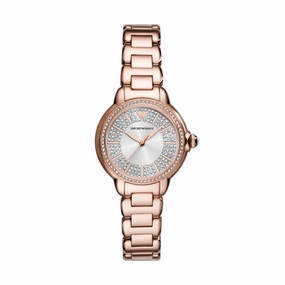 Emporio Armani Rose Gold Tone Analogue Watch AR11633