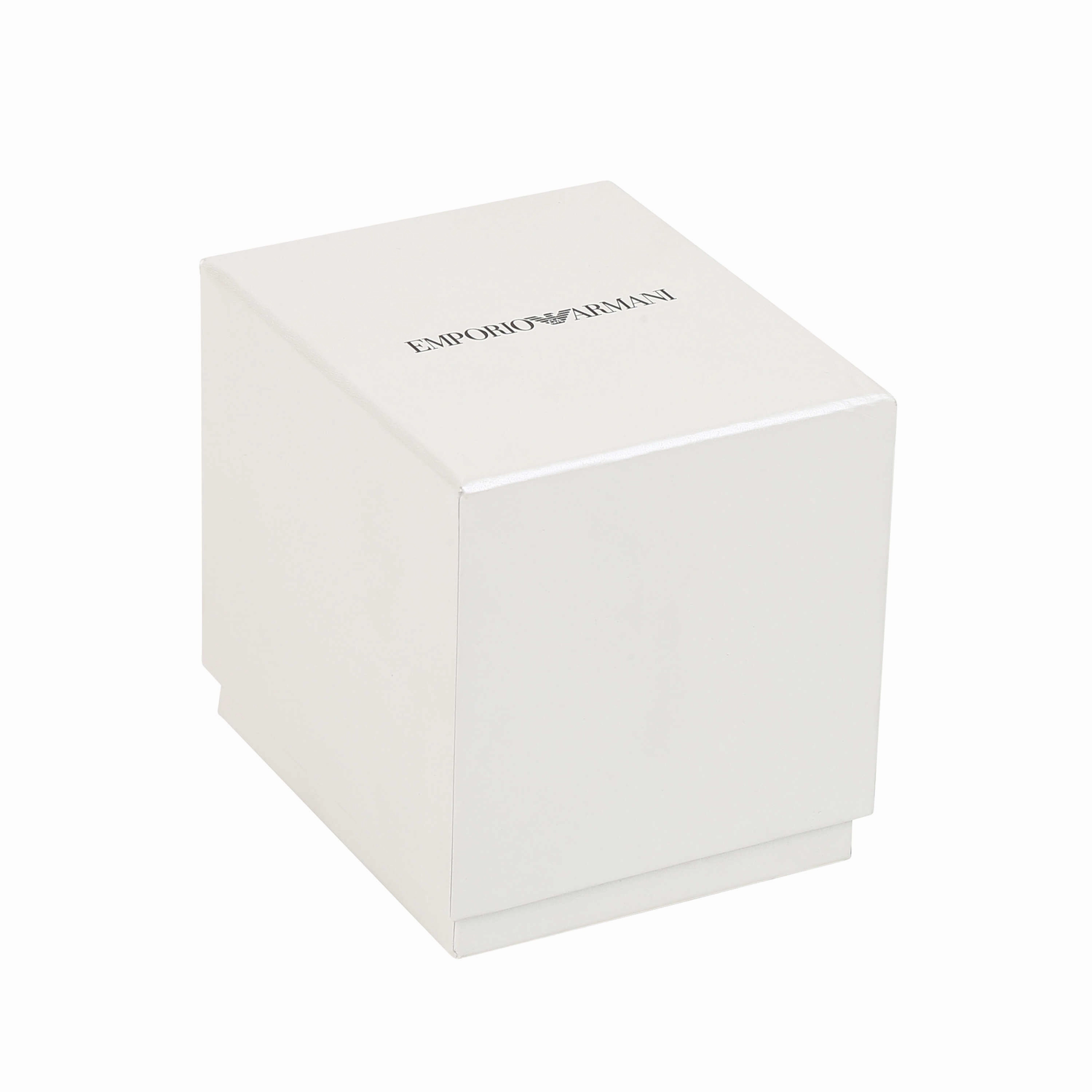 Emporio Armani Swiss Silver-Tone Analogue Watch ARS5300