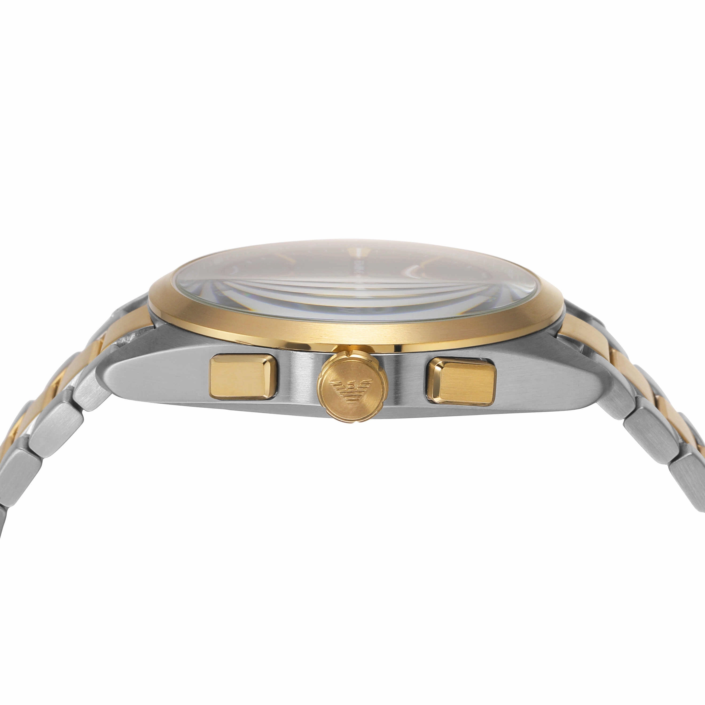Emporio Armani  Two Tone Analogue Watch AR11511