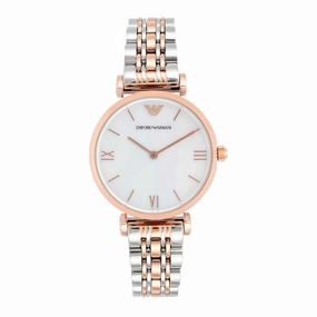 Emporio Armani Two Tone Analogue Watch AR1683