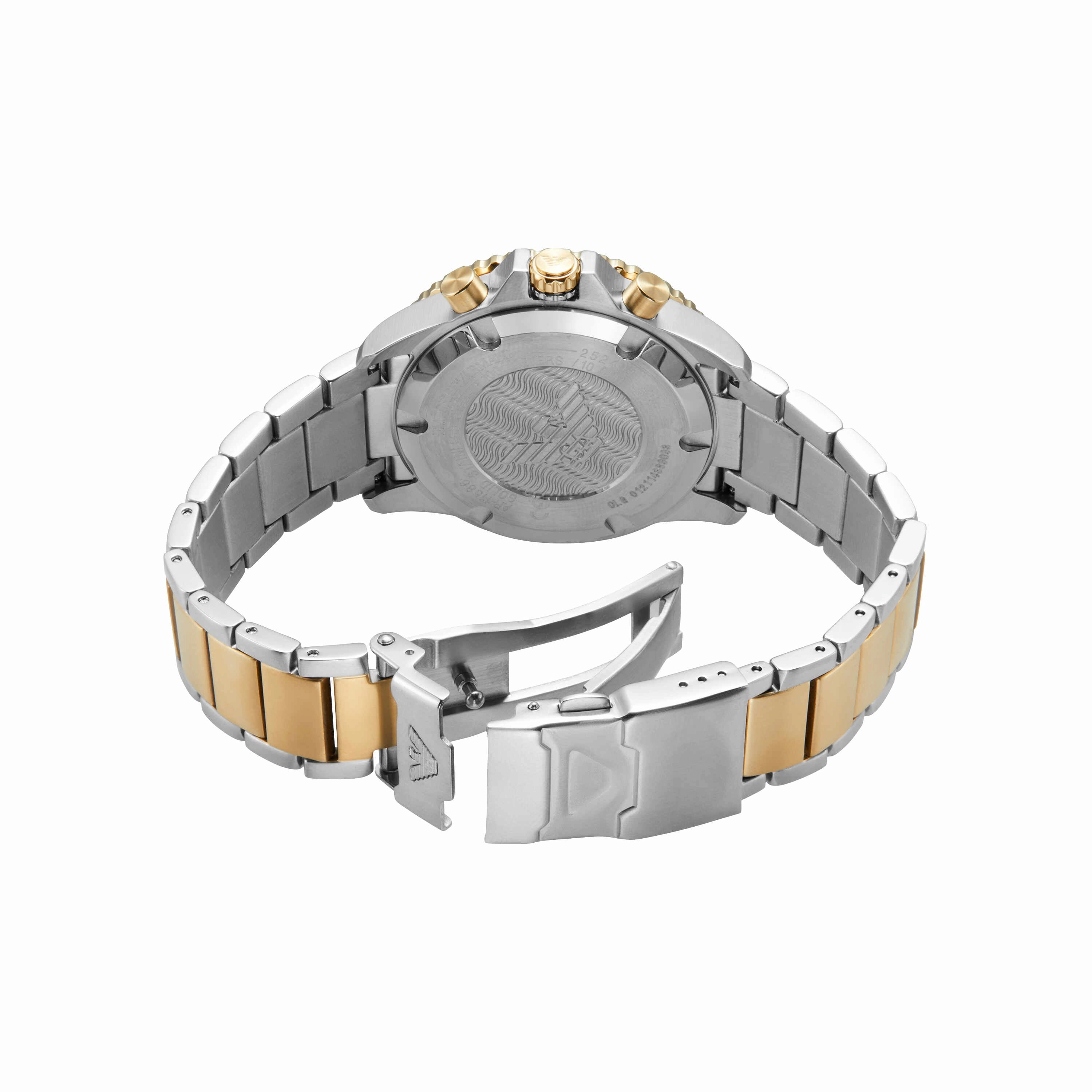 Emporio Armani Two Tone Chronograph Watch AR11586