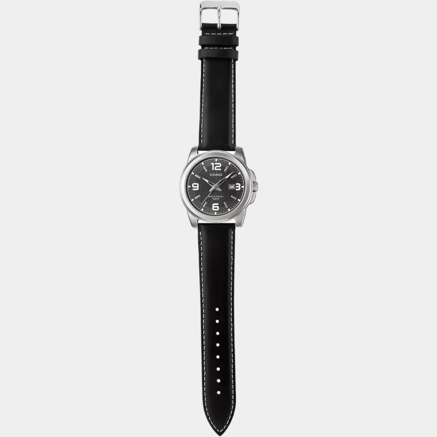 Enticer Men's Analog Leather Watch A554 - MTP-1314L-8AVDF