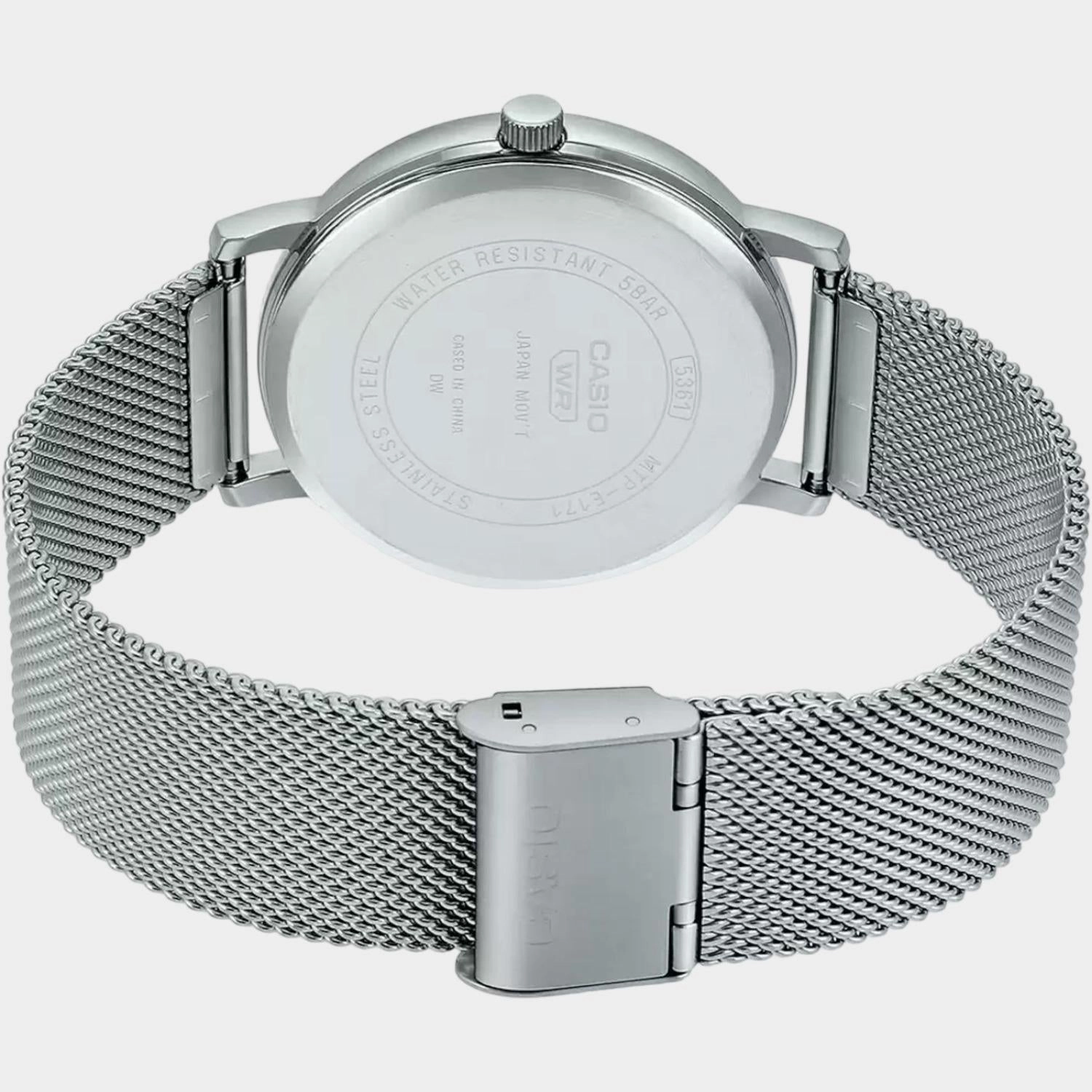 Enticer Men's Analog Stainless Steel Watch A1838 - MTP-E171M-2EVDF
