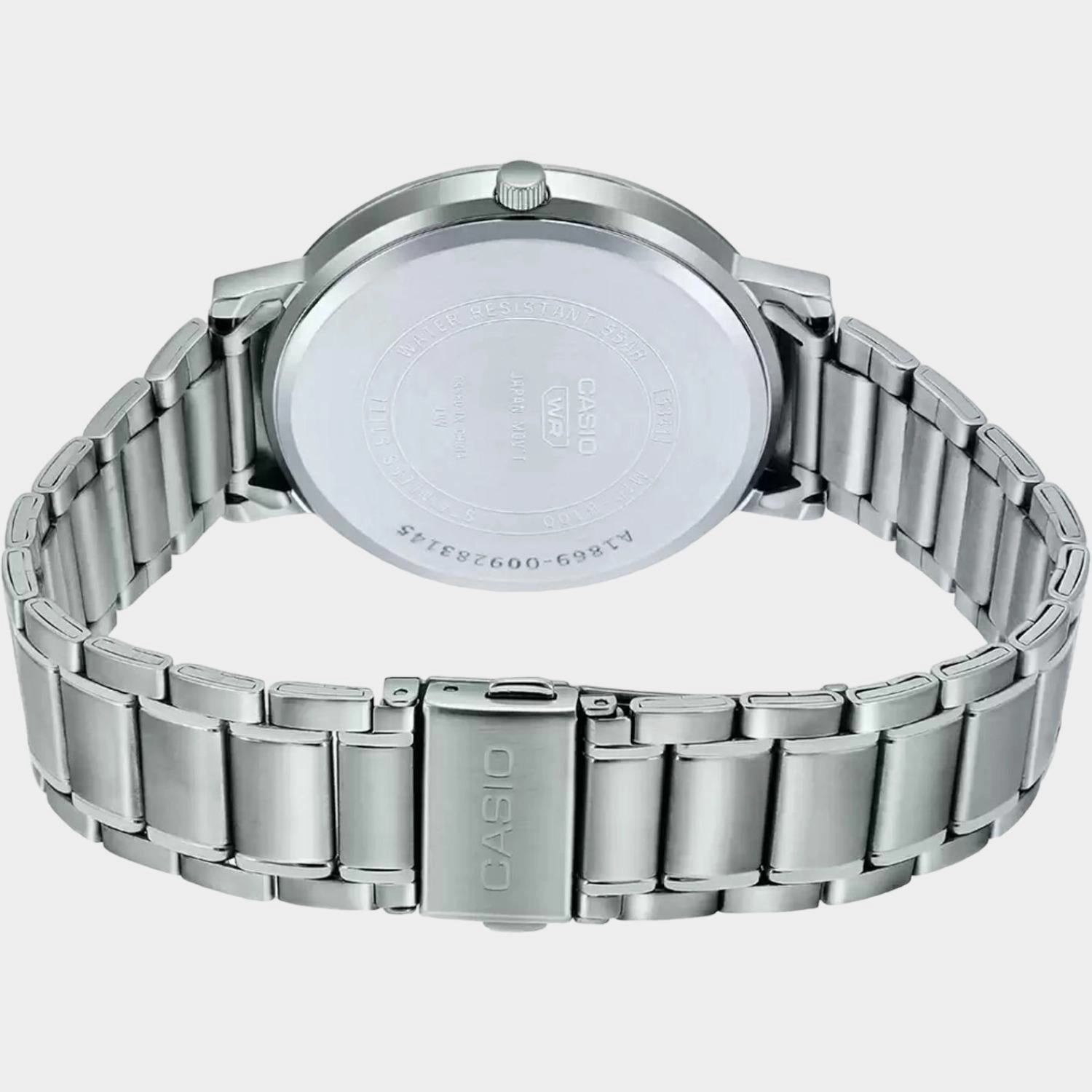 Enticer Men's Analog Stainless Steel Watch A1869 - MTP-B100D-1EVDF