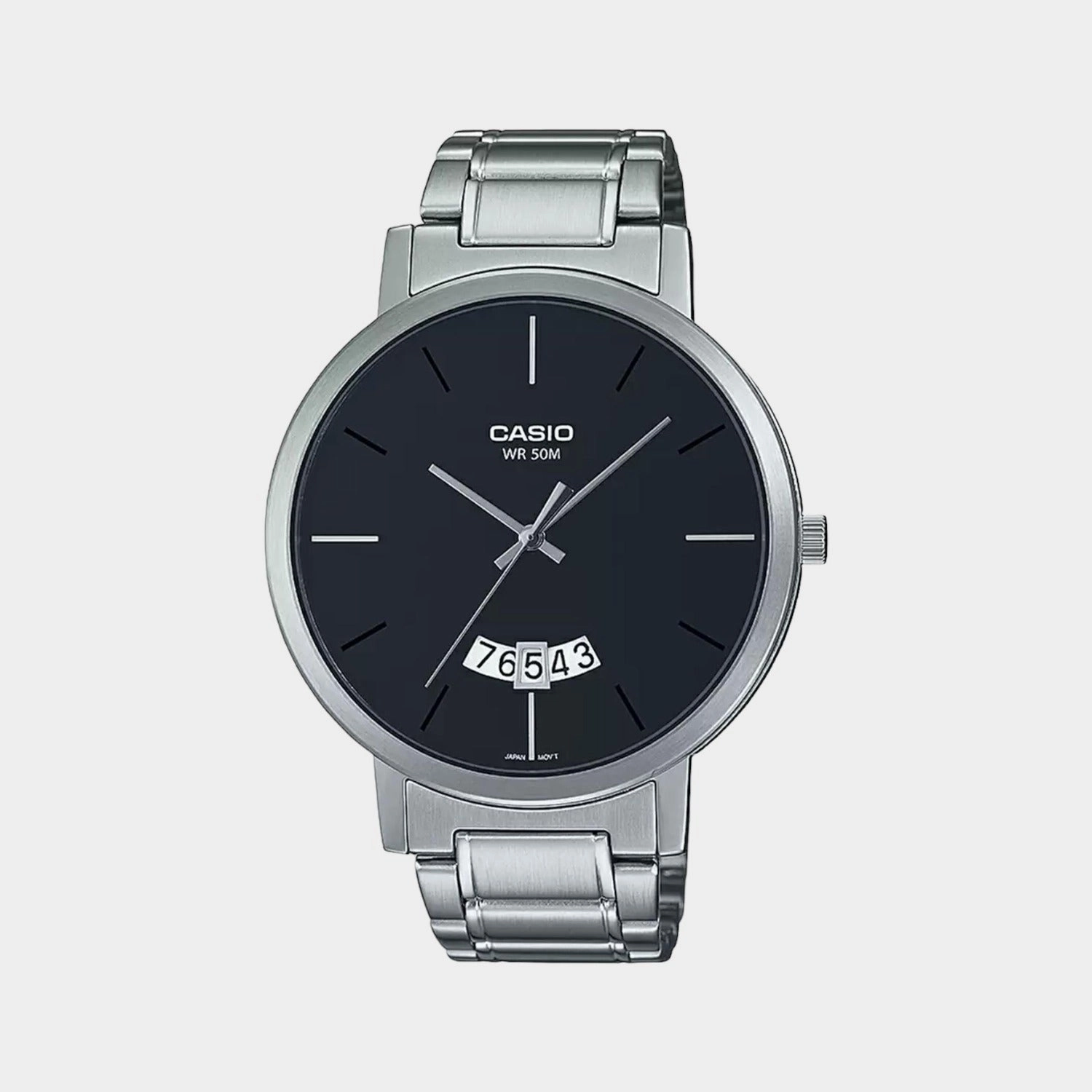 Enticer Men's Analog Stainless Steel Watch A1869 - MTP-B100D-1EVDF