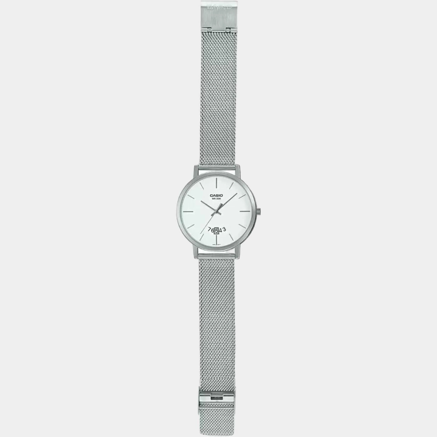 Enticer Men's Analog Stainless Steel Watch A1873 - MTP-B100M-7EVDF
