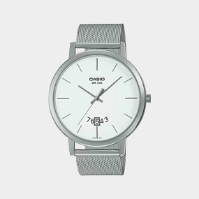 Enticer Men's Analog Stainless Steel Watch A1873 - MTP-B100M-7EVDF