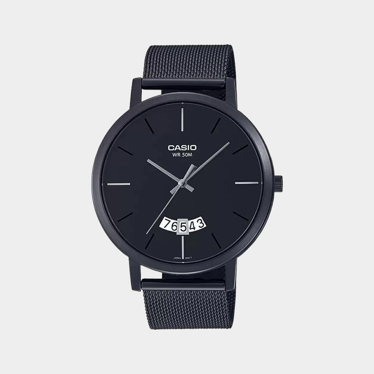 Enticer Men's Analog Stainless Steel Watch A1874 - MTP-B100MB-1EVDF
