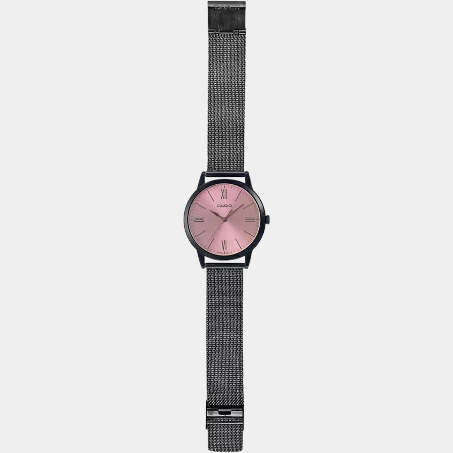 Enticer Men's Analog Stainless Steel Watch A2005 - MTP-E600MB-4BDF