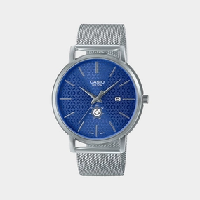 Enticer Men's Analog Stainless Steel Watch A2058 - MTP-B125M-2AVDF