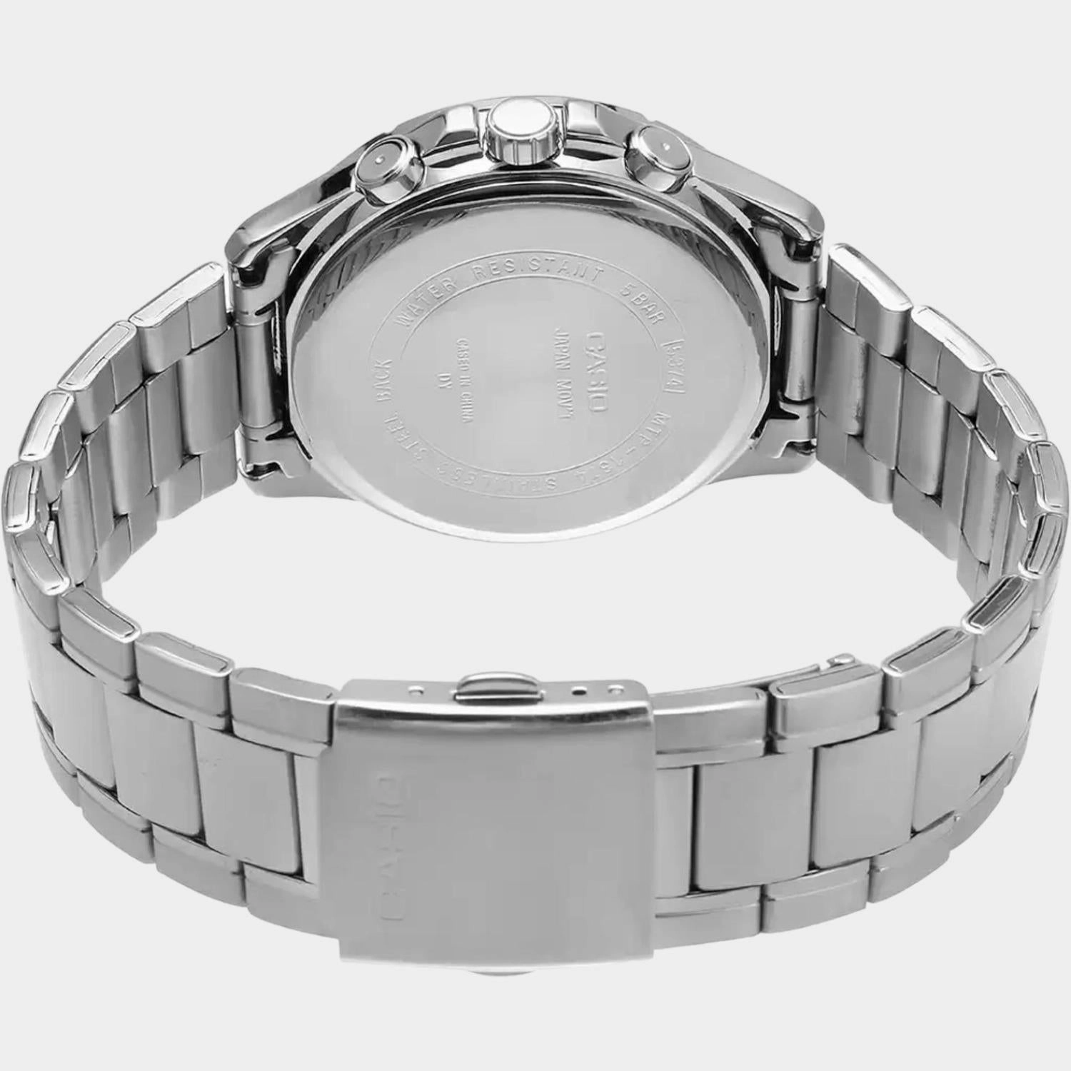 Enticer Men's Chronograph Stainless Steel Watch A832 - MTP-1374D-1AVDF
