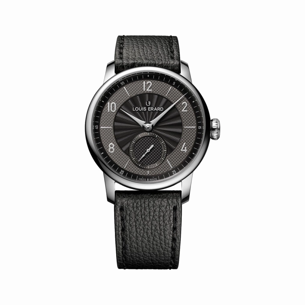 Excellence Petite Seconde Guilloch Anthracite Black