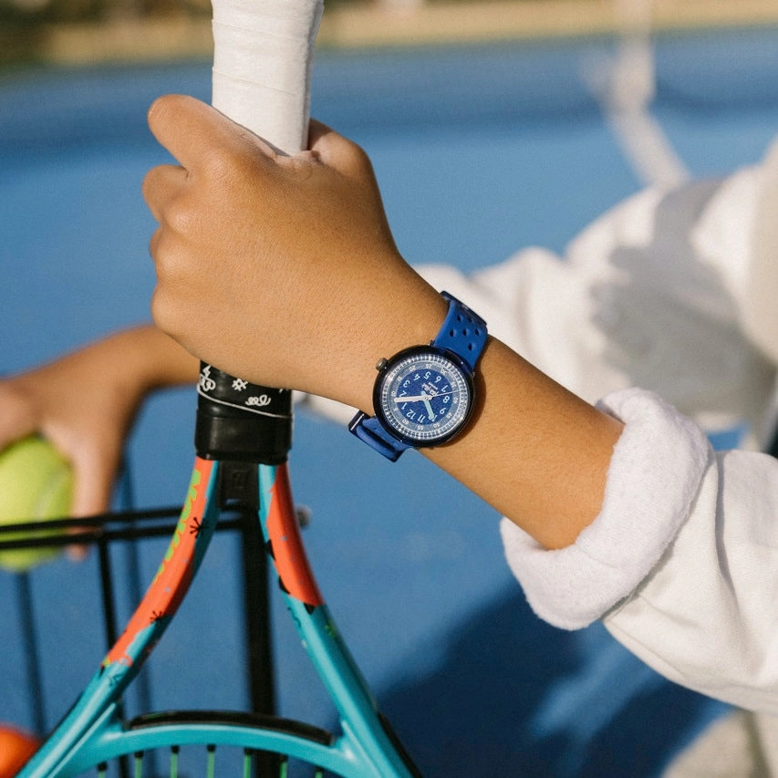 Flik Flak Fizz in Blue Bubbly Hours Kids Watch FCNP002