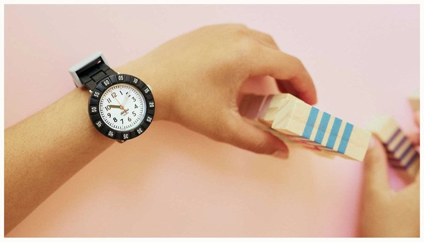 Flik Flak Kids Level Black Watch FCSP123
