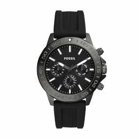 Fossil Men's Bannon Multifunction, Gunmetal-Tone Stainless Steel Watch