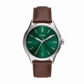 Fossil Men's Fenmore Three-Hand, Stainless Steel Watch
