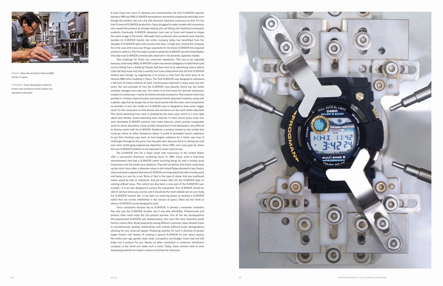 G-SHOCK 40th Anniversary Book By Rizzoli