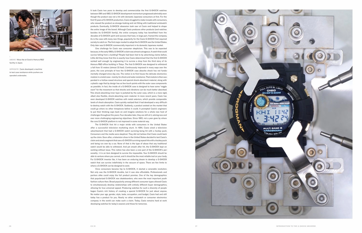 G-SHOCK 40th Anniversary Book By Rizzoli