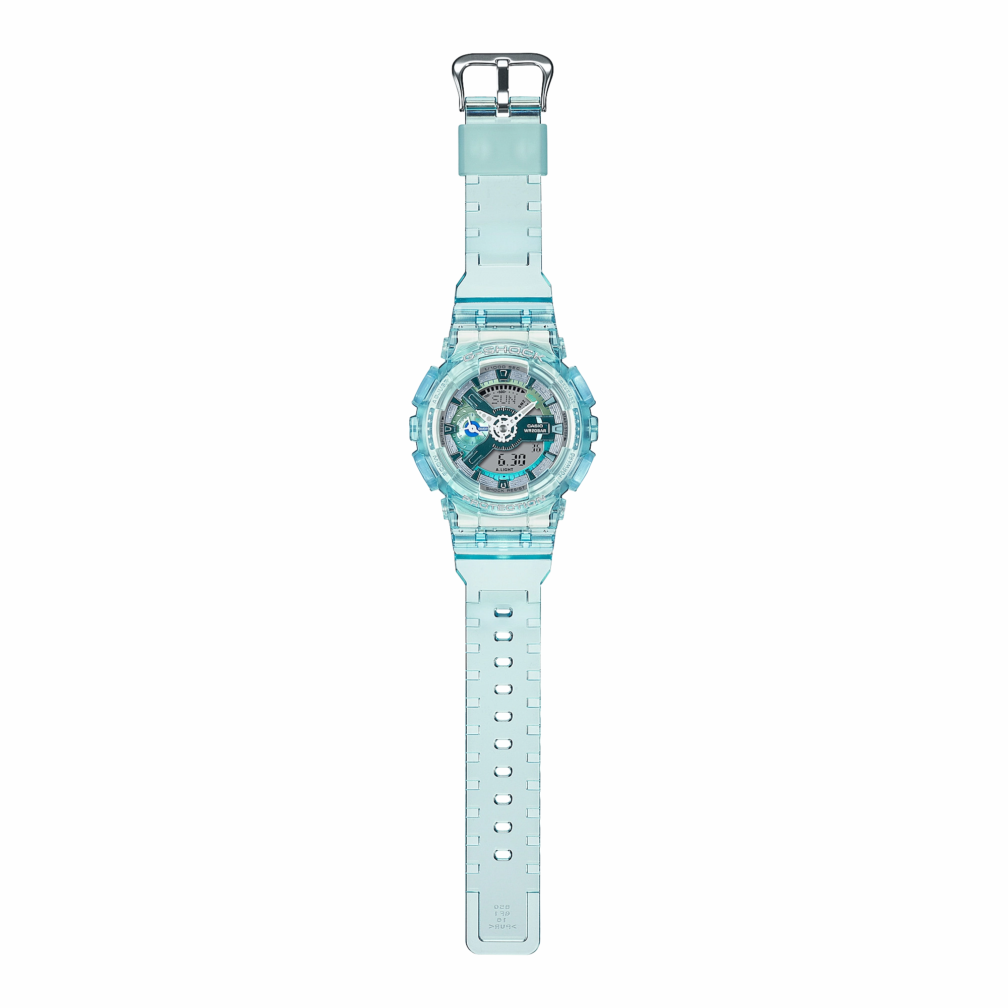 G-Shock Analog Digital Mid DUO Virtual World Resin Band Watch GMAS110VW-2A