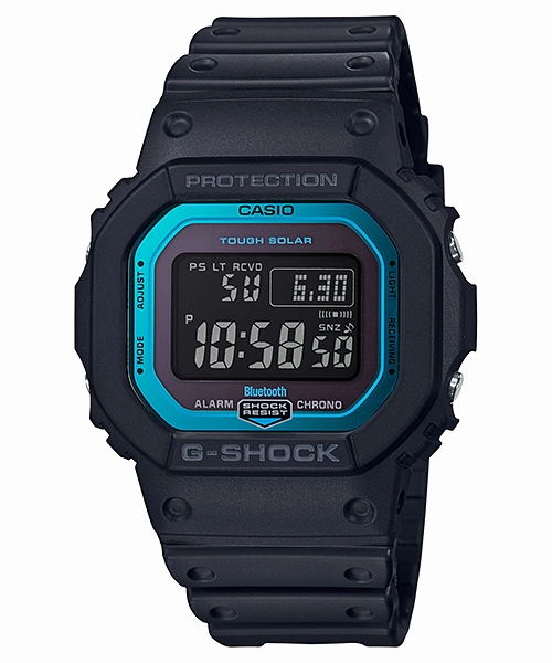 G-Shock Bluetooth Connect Black and Blue GWB5600-2D