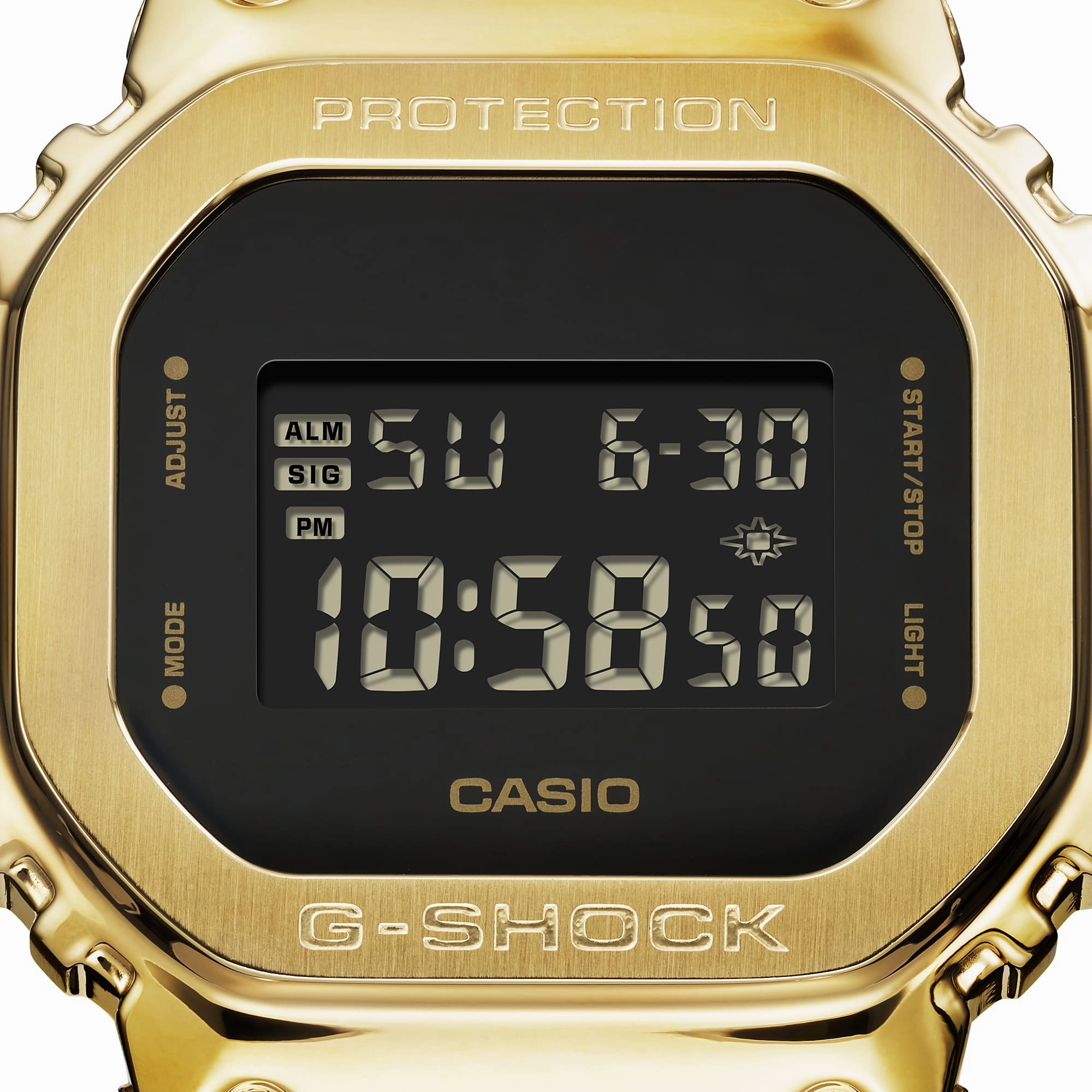 G-Shock Digital 5600 Series Black Resin Strap Mens Watch GM5600G-9D