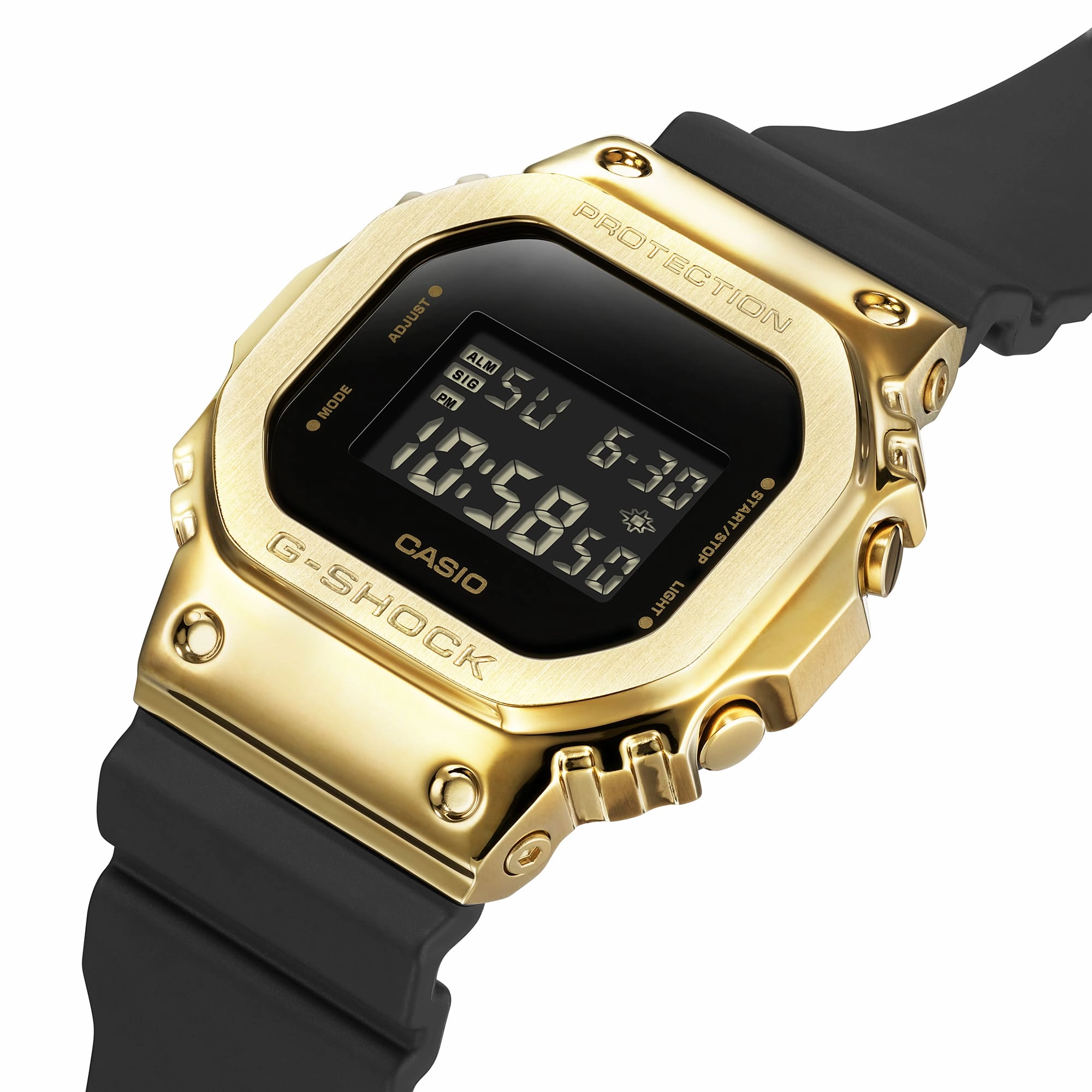 G-Shock Digital 5600 Series Black Resin Strap Mens Watch GM5600G-9D