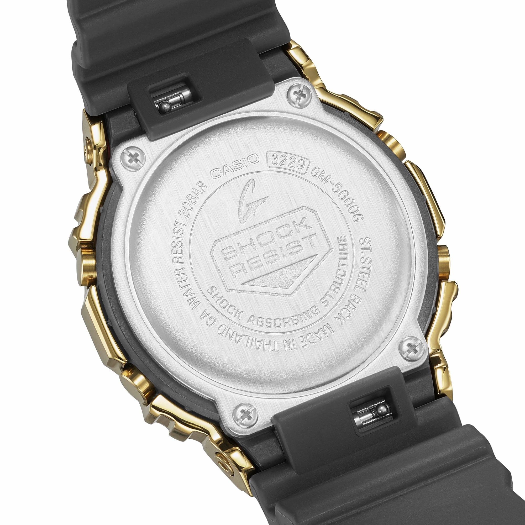 G-Shock Digital 5600 Series Black Resin Strap Mens Watch GM5600G-9D