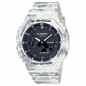 G-Shock  Digital Analog White Snow Band Watch GAE2100GC-7A
