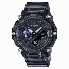 G-Shock DUO Carbon Sound Wave Transparent Mens Watch GA2200SKL-8A