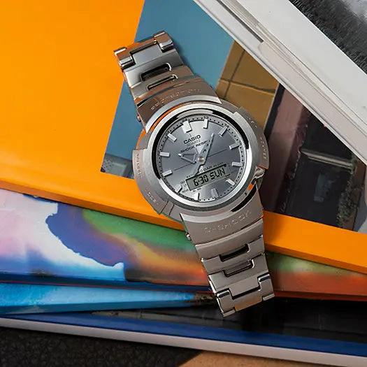 G-Shock Full Metal Stainless Steel Band Watch AWM500D-1A8
