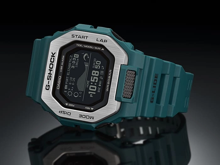 G-Shock G-Glide Blue Resin Watch GBX100-2A