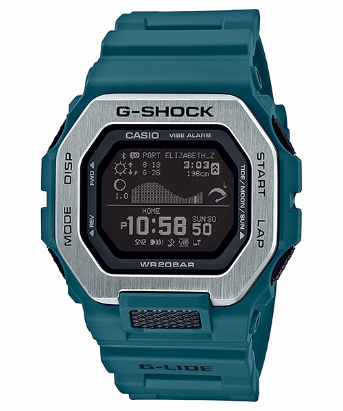 G-Shock G-Glide Blue Resin Watch GBX100-2A