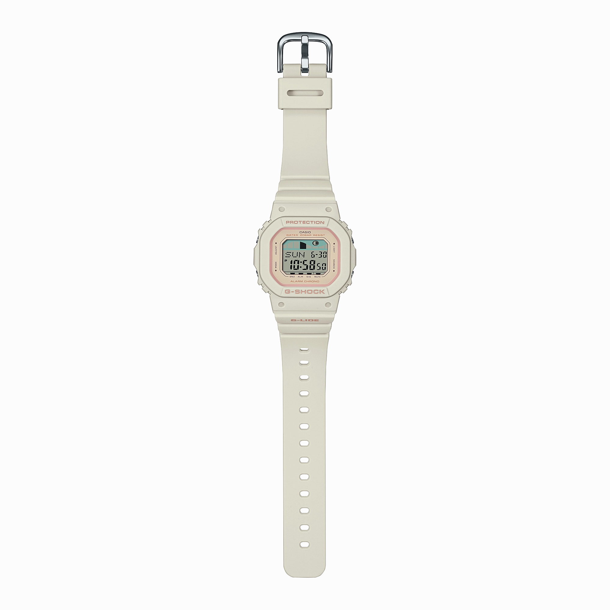 G-Shock G-LIDE GLX-5600 Series White Resin Watch GLX-S5600-7D