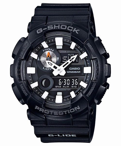 G-Shock G-Lide Tide Graph Men's Watch GAX100B-1A