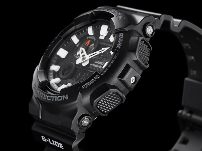 G-Shock G-Lide Tide Graph Men's Watch GAX100B-1A