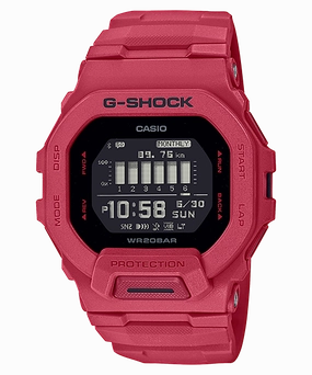 G-Shock G-Squad Distance Data Watch GBD200RD-4D