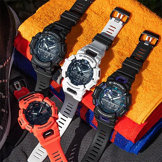 G-Shock G-Squad Red Resin Band Watch GBA900-4A