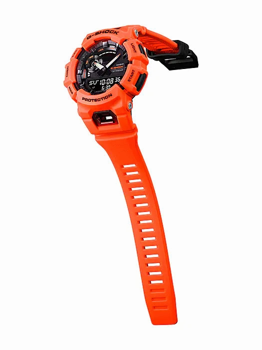 G-Shock G-Squad Red Resin Band Watch GBA900-4A