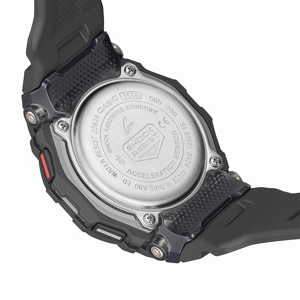 G-Shock GBD200-1 G-Squad Bluetooth