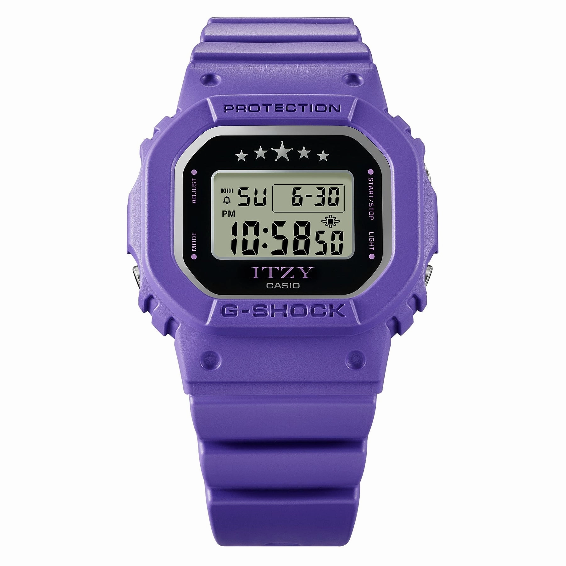G-Shock ITZY Purple Resin Band Watch GMDS5610IT-6D