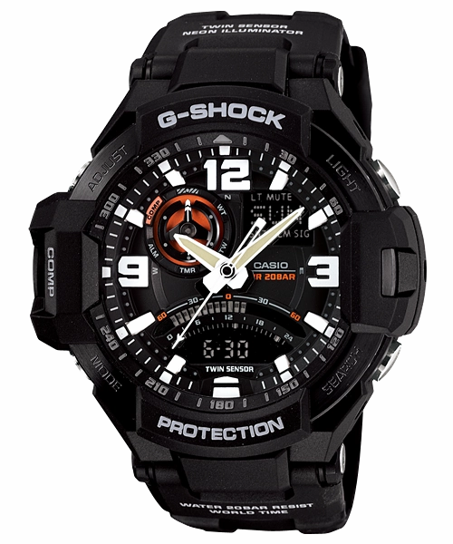 G-Shock Master Gravitymaster Black GA1000-1A