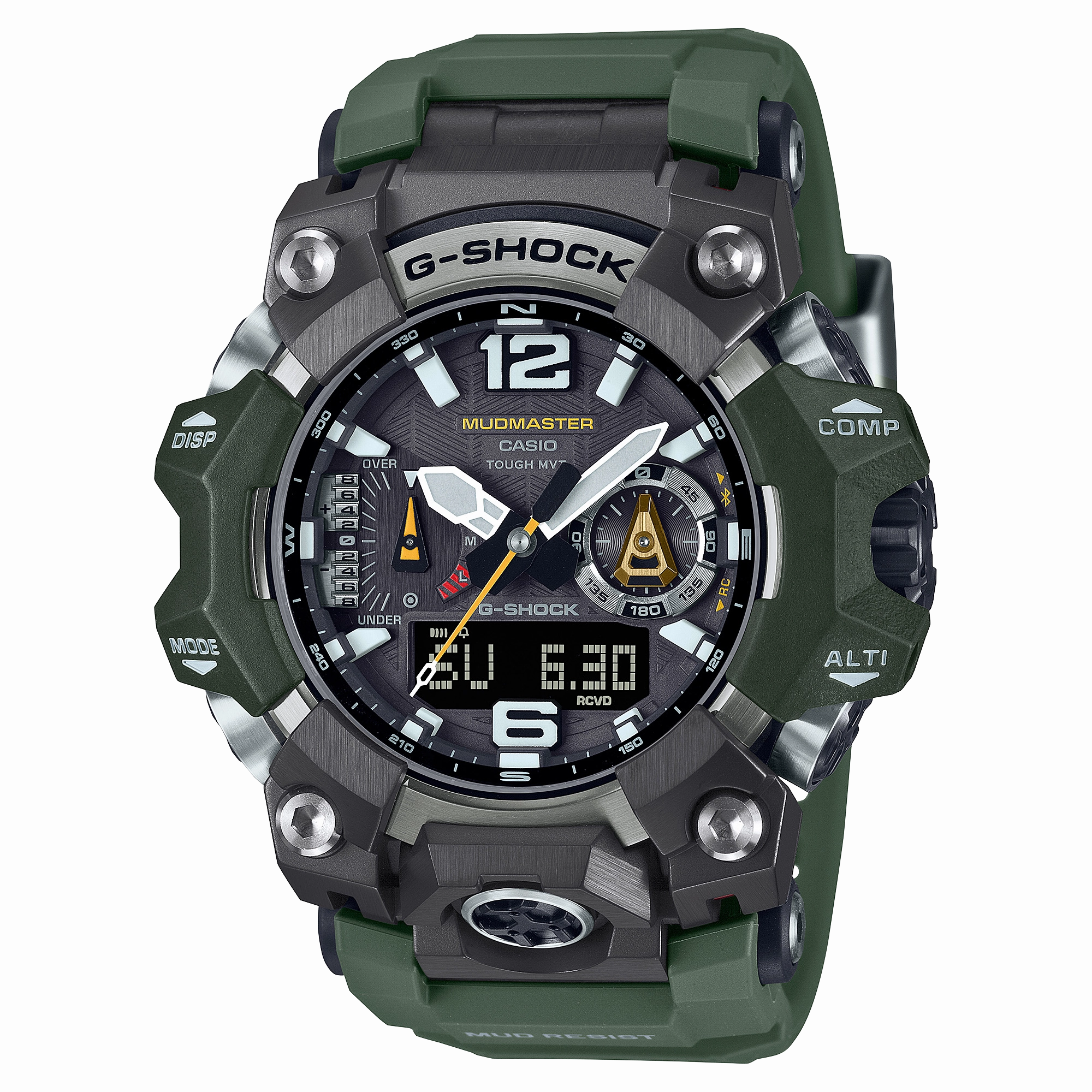 G-Shock Master of G-Land Mudmaster Red Dial Resin Band Watch GWGB1000-3A
