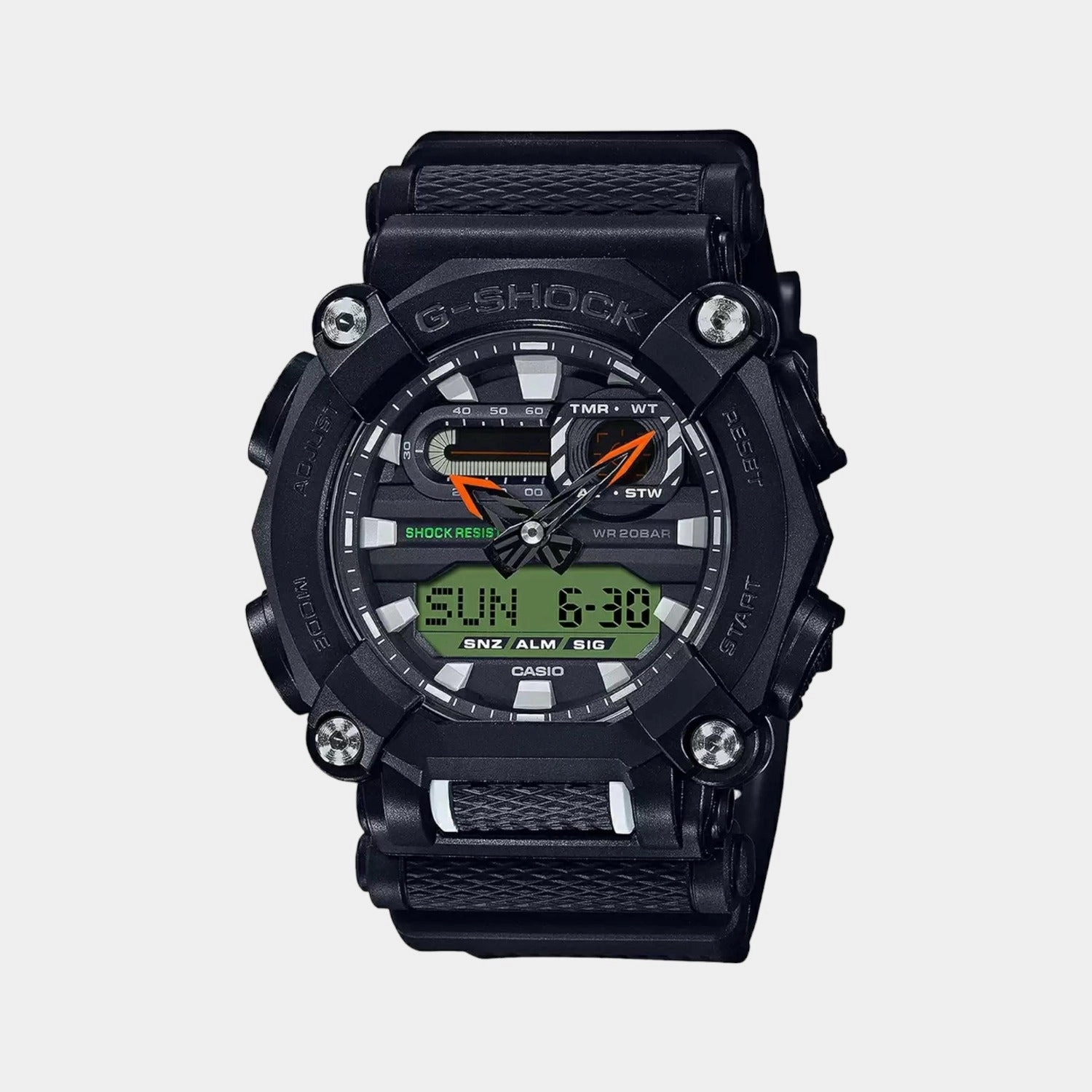 G-Shock Men's Analog-Digital Resin Watch G1050 - GA-900E-1A3DR