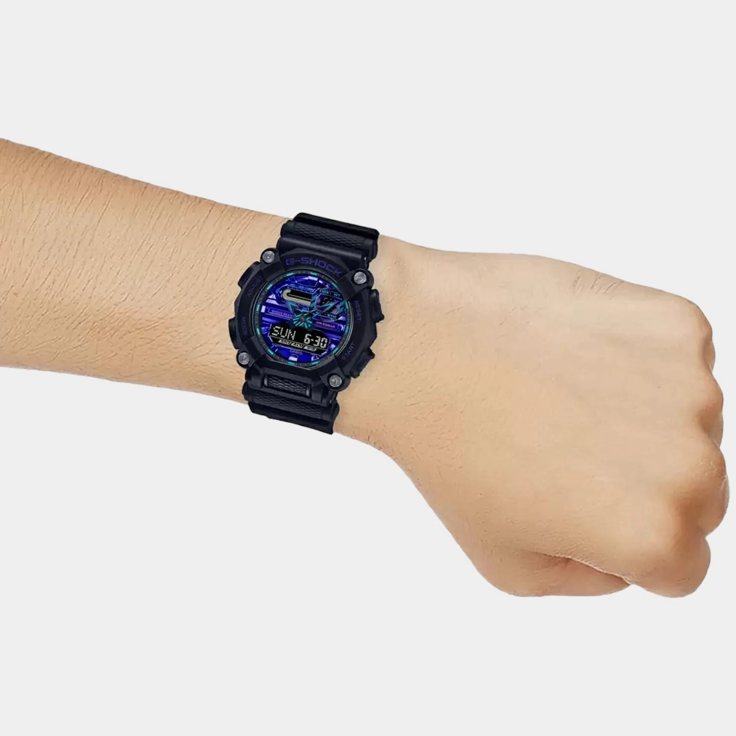 G-Shock Men's Analog-Digital Resin Watch G1183 - GA-900VB-1ADR