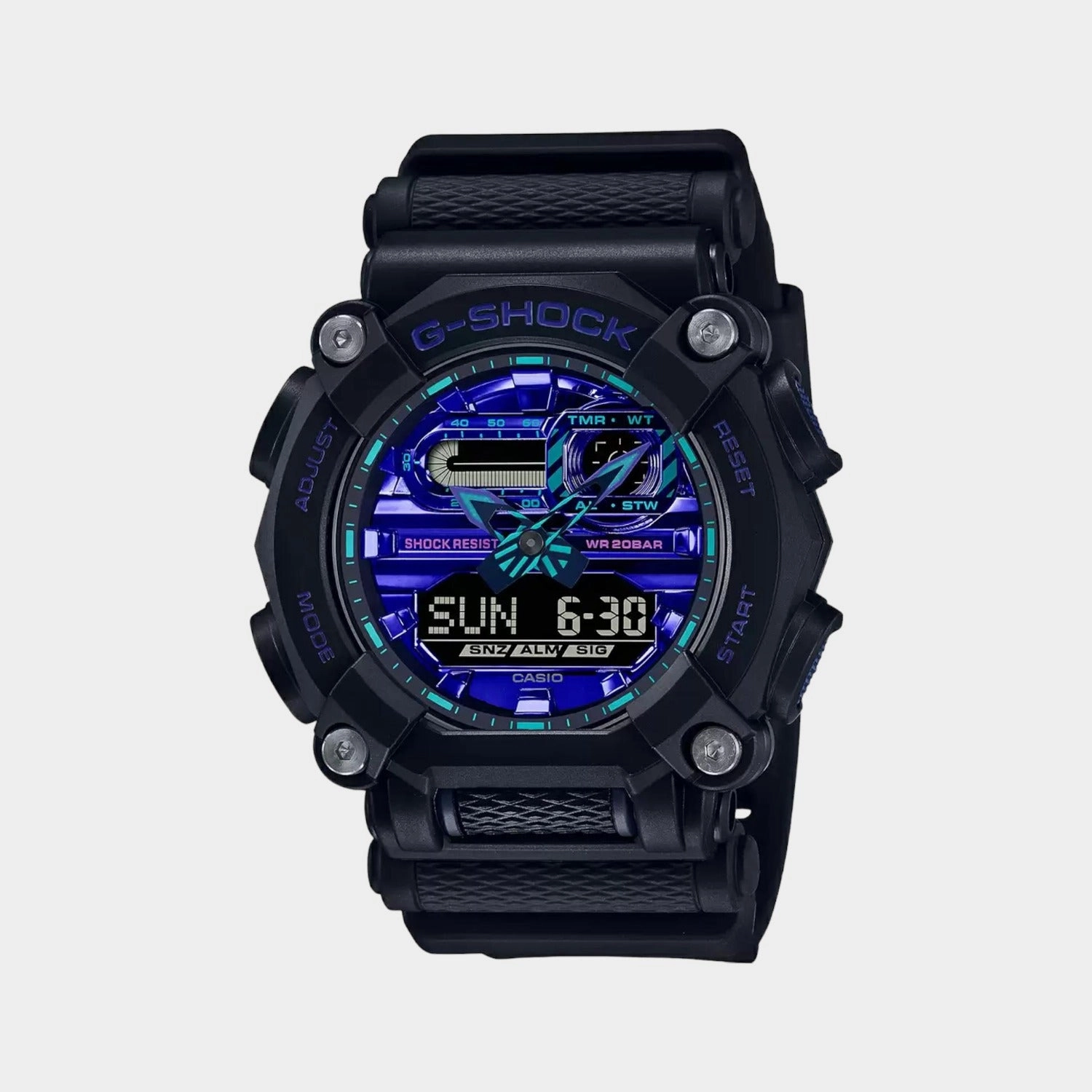 G-Shock Men's Analog-Digital Resin Watch G1183 - GA-900VB-1ADR