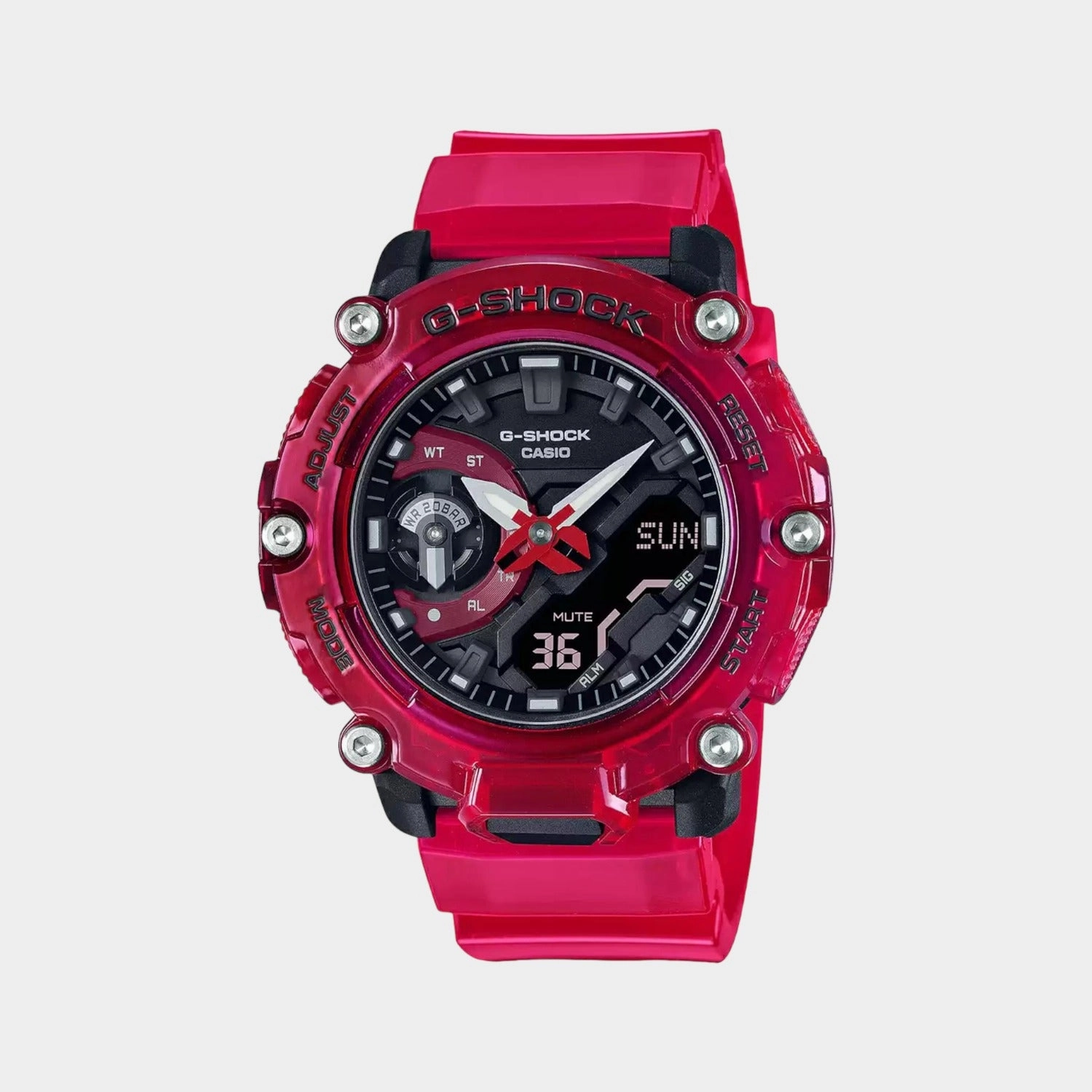G-Shock Men's Analog-Digital Resin Watch G1217 - GA-2200SKL-4ADR