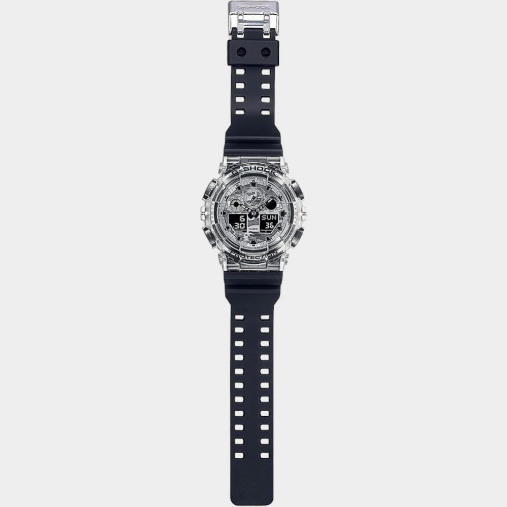 G-Shock Men's Analog-Digital Resin Watch G1281 - GA-100SKC-1ADR