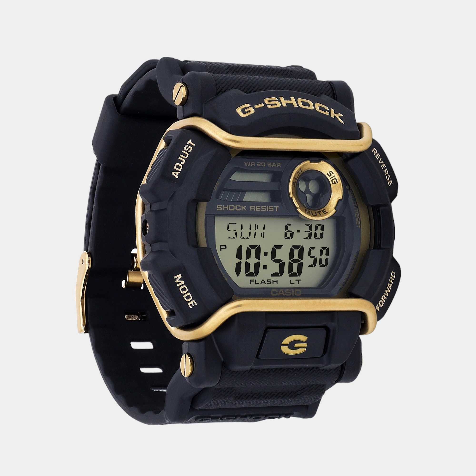 G-Shock Men's Black Digital Resin Watch G1434 - GD-400GB-1B2DG