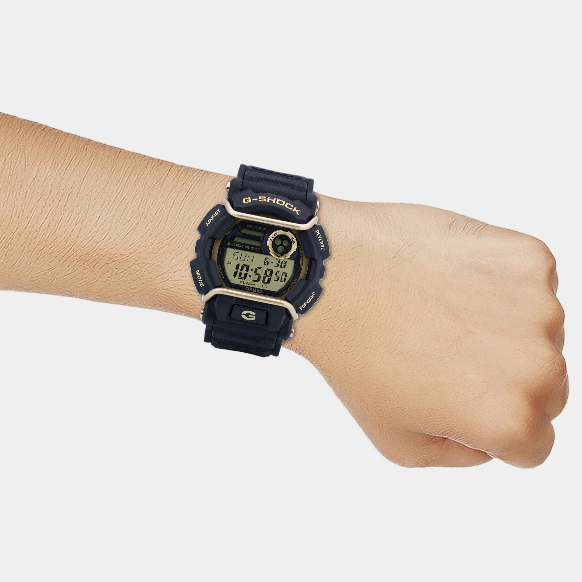 G-Shock Men's Black Digital Resin Watch G1434 - GD-400GB-1B2DG
